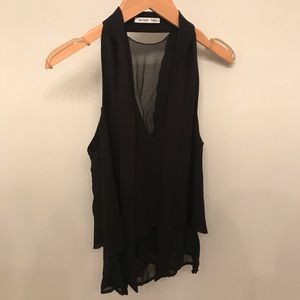 Zara Back Sleeveless Blouse